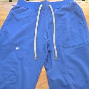 Fabletics Royal Blue Jogger Scrub Pants